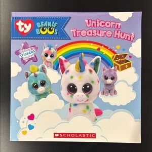 Ty Beanie Boos: Unicorn Treasure Hunt - Scholastic Softcover Children’s Book